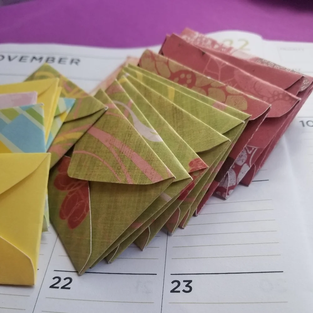 20 Miniature Envelopes